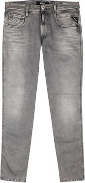 Anbass Hyperflex grey slim-leg jeans