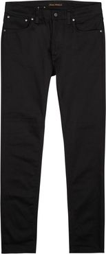 Lean Dean black slim-leg jeans