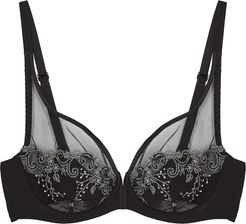 Delice embroidered underwired bra