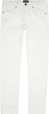 Lennox white slim-leg jeans