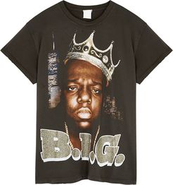 B.I.G. printed cotton T-shirt