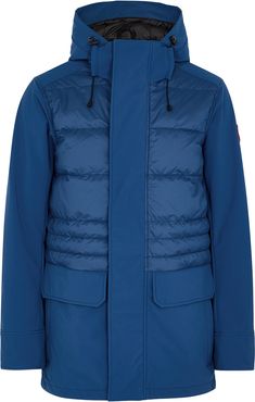 Breton blue quilted Tri-Durance shell jacket