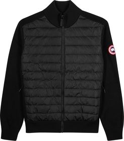 HyBridge black shell and wool jacket