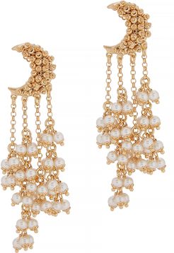 Lunissima 24kt gold vermeil drop earrings