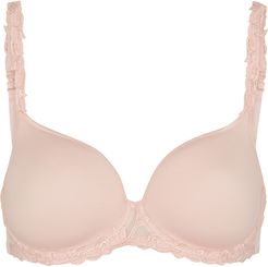 Andora 3D blush plunge bra