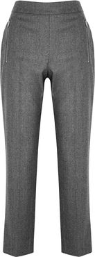 Claire grey wool trousers