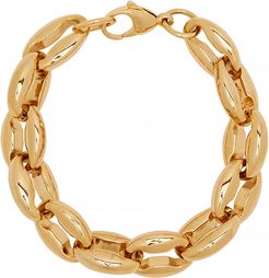 Toscano gold-plated chain bracelet