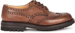 Mcpherson brown leather Derby shoes