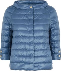 Icon blue quilted shell jacket
