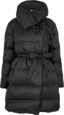 Puffa 90 Superwalt black quilted shell jacket