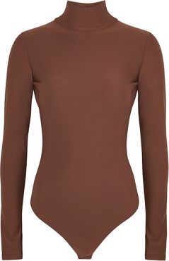 Libby brown cut-out bodysuit