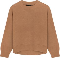 Denver brown stretch-cashmere jumper