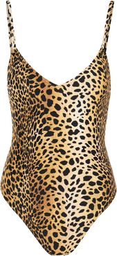 Bora Bora cheetah-print swimsuit