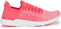 Techloom Breeze pink knitted sneakers