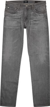 The London grey tapered jeans