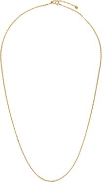 Karen gold-plated chain necklace