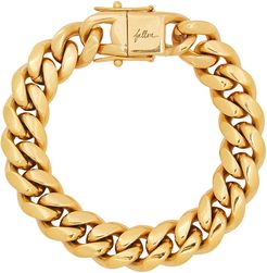 Ruth Curb gold-plated chain bracelet