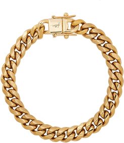 Ruth Curb gold-plated chain bracelet