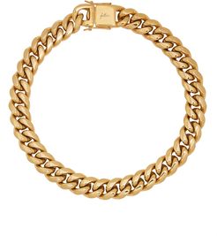 Ruth Curb gold-plated chain necklace