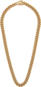 Ruth gold-plated chain necklace