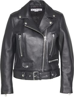 Mock Leather Outerwear