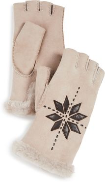 Flocon Fingerless Gloves