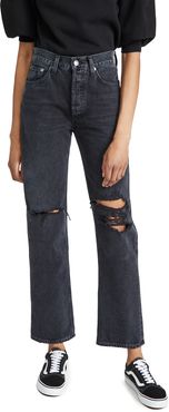 Lana Mid Rise Vintage Straight Jeans