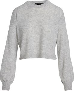 Ansley Cropped Cashmere Pullover