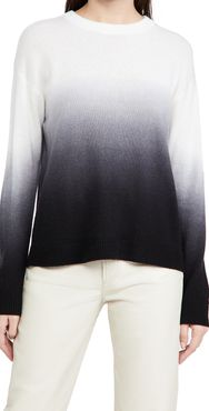 Gleeson Dip Dye Pullover Cashmere Sweater