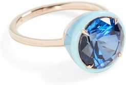 Round Sapphire Cocktail Ring