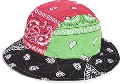 Bandana Bob Mixed Green Bucket Hat
