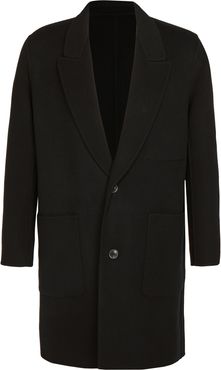 Virgin Wool Cashmere Unconstructed Coat