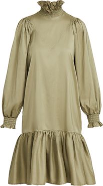 Smock Ruffle Dress