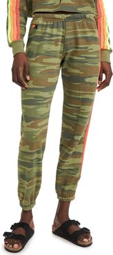 Camo 4 Stripe Sweatpants