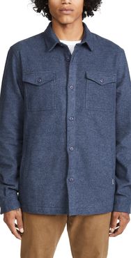 Long Sleeve Brushed Twill Overshirt