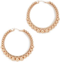 Gold Bella Hoops