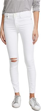 Mid Rise Skinny Ankle Jeans