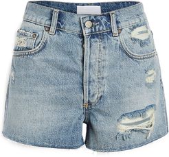 The Cody High Rise Rigid Cut Off Shorts