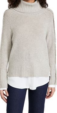 Jolie Fringe Layered Looker Sweater