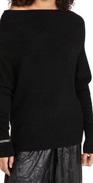 Lori Off Shoulder Cashmere Sweater