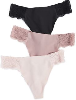 B.Bare Thong 3 Pack