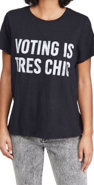 Voting is Tres Chic Tee