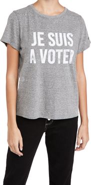 x I Am A Voter Je Suis A Voter Tee