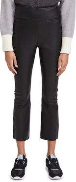 Collette Leather Pull On Bootcut Pants