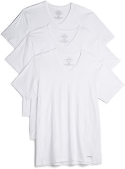 3 Pack Slim Fit Classic V-Neck Tee