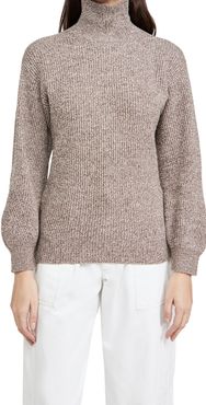 Rib Turtleneck Sweater