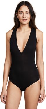 Talco Deep V Sleeveless Teddy