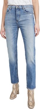 DL1961 Patti Full Length High Rise Straight Jeans