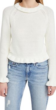 Ruffle Long Sleeve Sweater