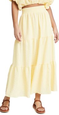 Tiered Maxi Skirt